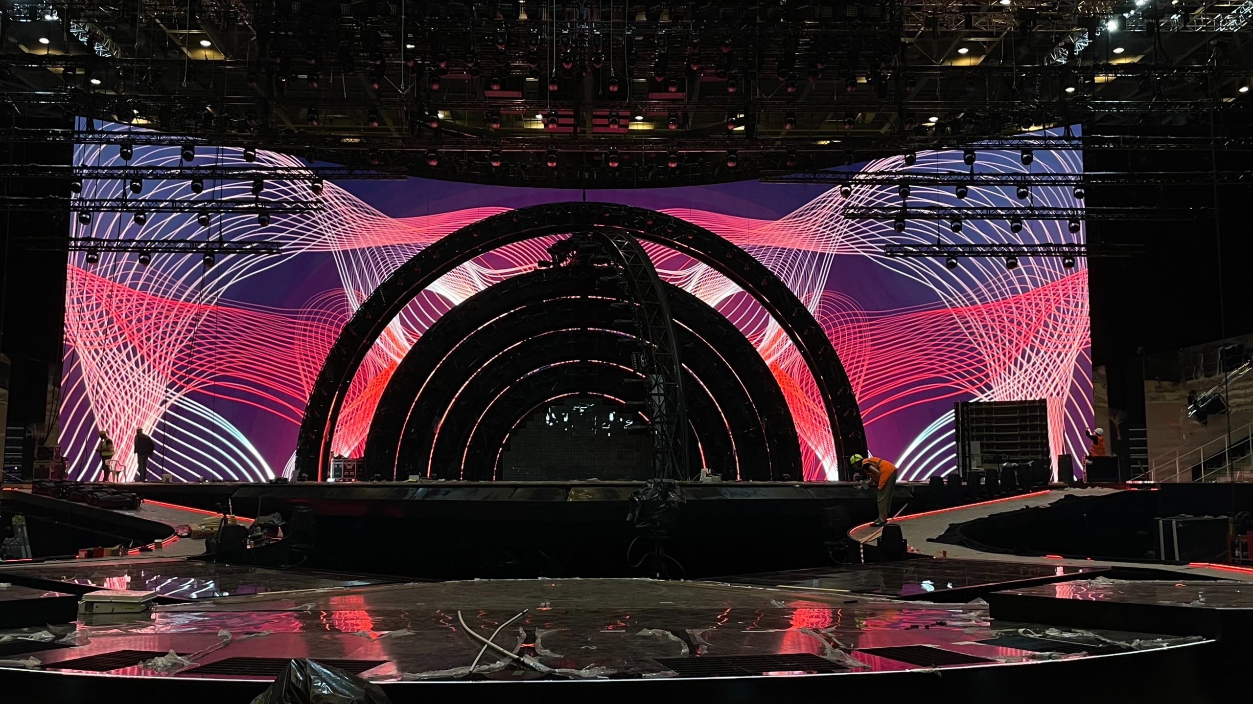 Eurovision stage