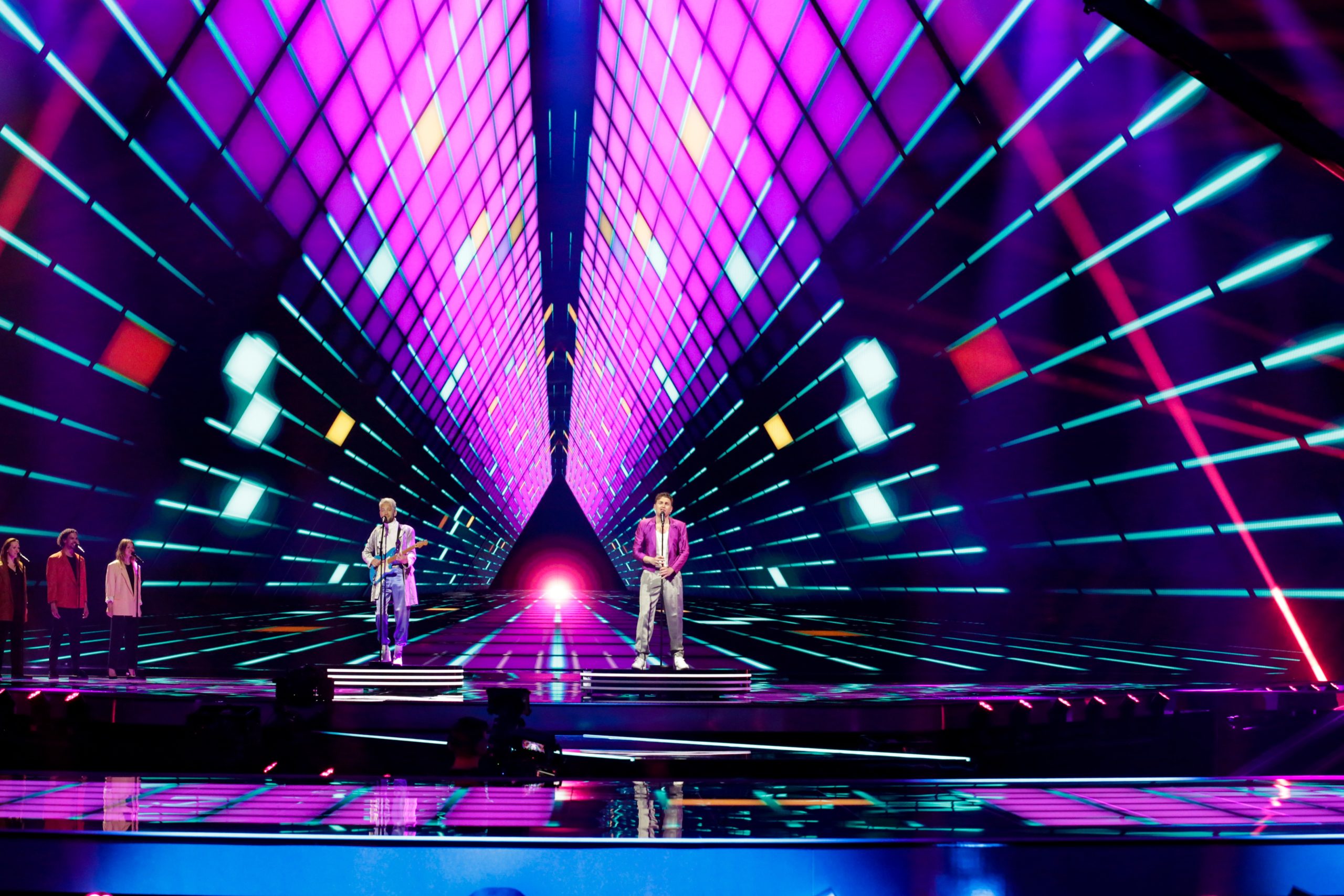 Denmark first rehearsal (EBU / Thomas Hanses)